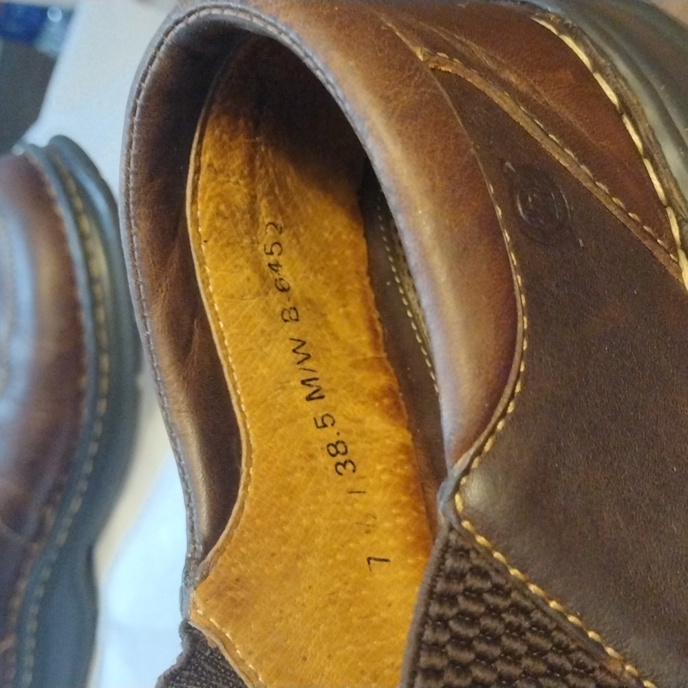 Born brand shoe, brown, leather, size 7.5 / 38.5 - Picture 5 of 8